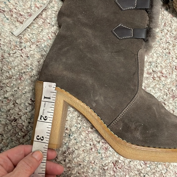 Vintage Pajar sherling boots with rubber heeled sole - Picture 4 of 8